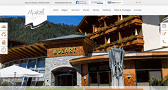 Desktop Screenshot of family-hotel-mozart.com